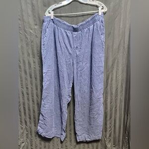 Plus size, navy, Briggs pants